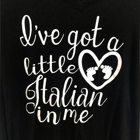 Black Isabel maternity t-shirt (medium) - Picture 3 of 4